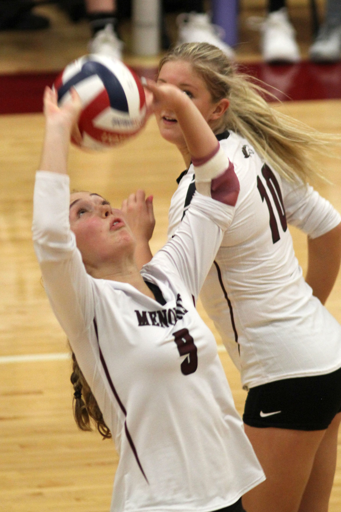 Medford at Menomonie volleyball 10-10-19